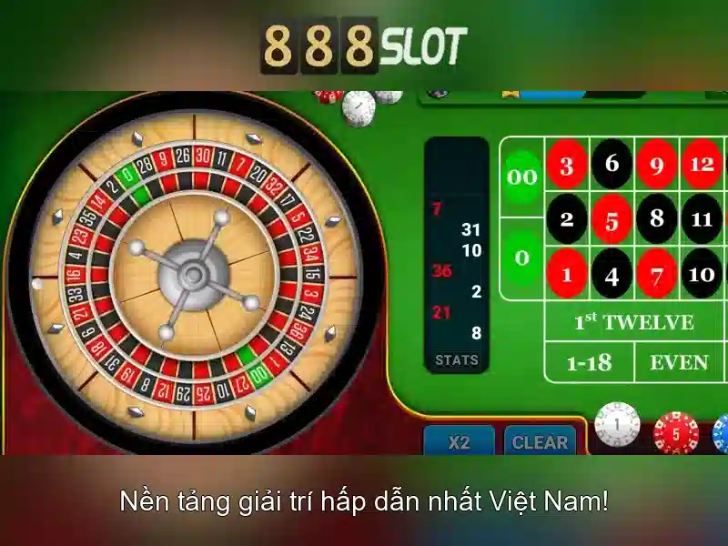 Trải nghiệm game slot 888SLOT