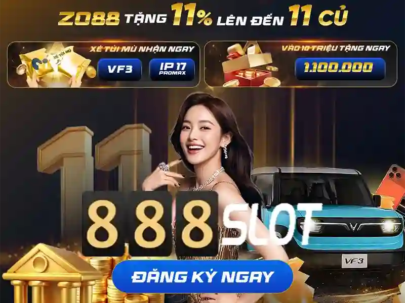 Các Loại Trò Chơi Slot Tại 888SLOT